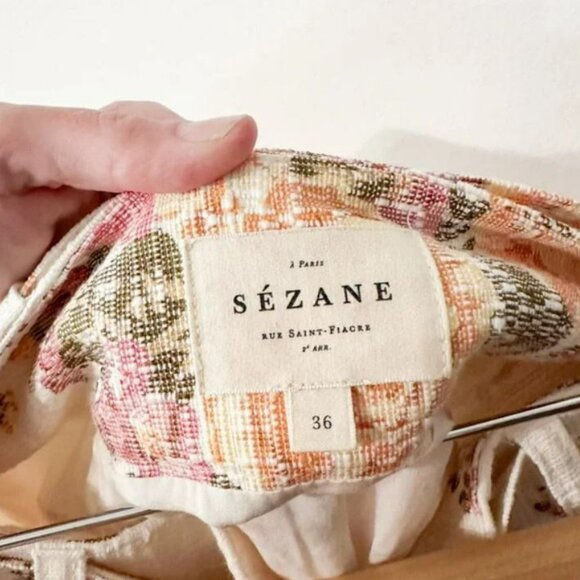 Sezane Gillie Skirt Mini Ella Floral Size 36 US 4 NWOT - Picture 5 of 5